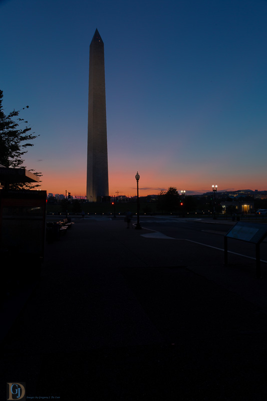 Washington Monument in Evening-7393-Edit